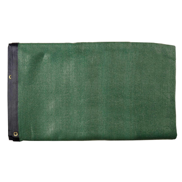 6' x 50' Fence Windscreen Privacy Screen Shade Cover Fabric Mesh Tarp, Green