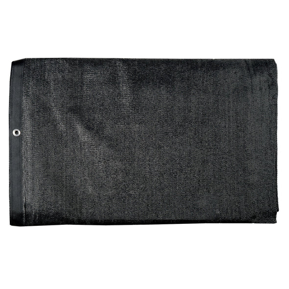 6' x 50' Black Fence Windscreen Privacy Screen Shade Cover Fabric Mesh Garden